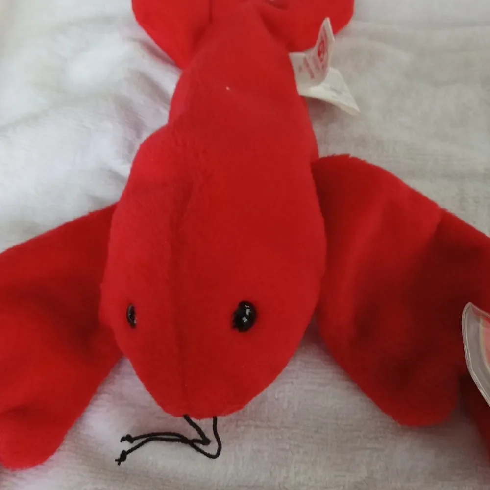 RARE/RETIRED ORIGINAL Ty Pinchers the Lobster. 1993. COLLECTOR ITEM.